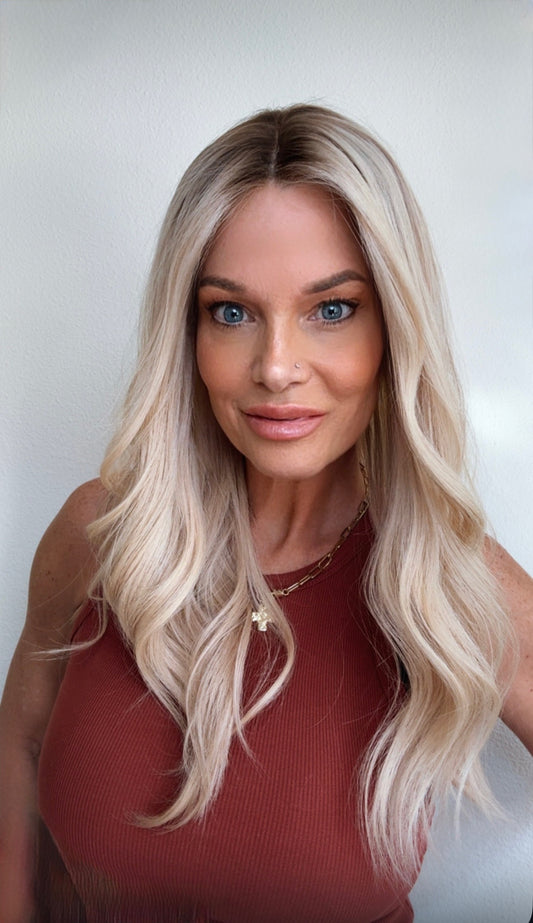 Carter 22" | EURO | Human Hair | All-Hand-Tied | M