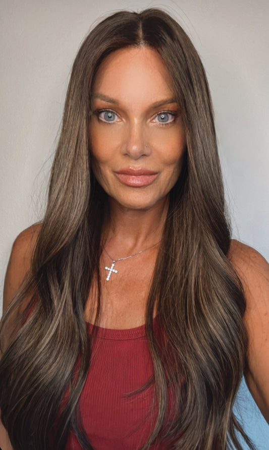 Dara 24" | EURO | Human Hair | All-Hand-Tied | PREORDER