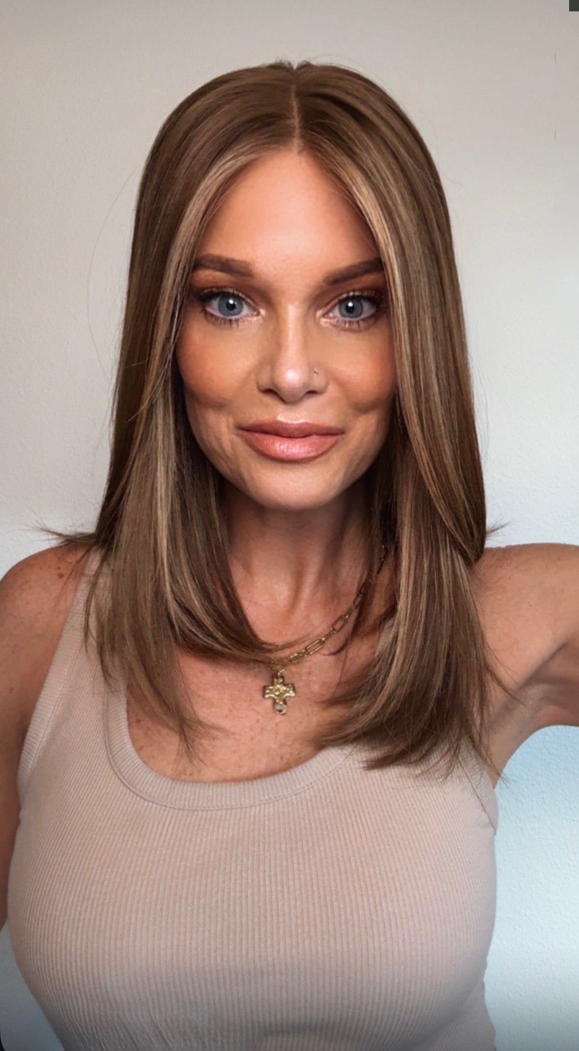 Sage 16" | Human Hair | Light Density | S