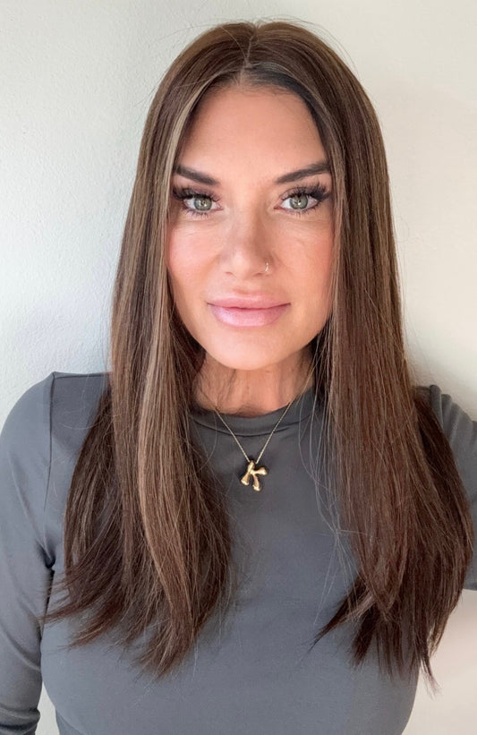 Dark Roast 20” | EURO Human Hair | Closed Lace Topper
