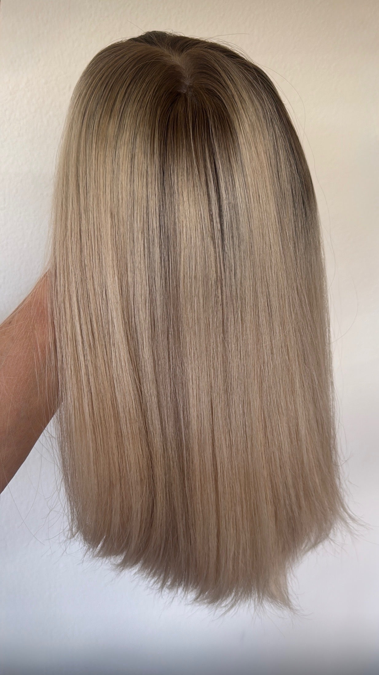 Maple Butter 16” | EURO Human Hair | Silk Top Topper