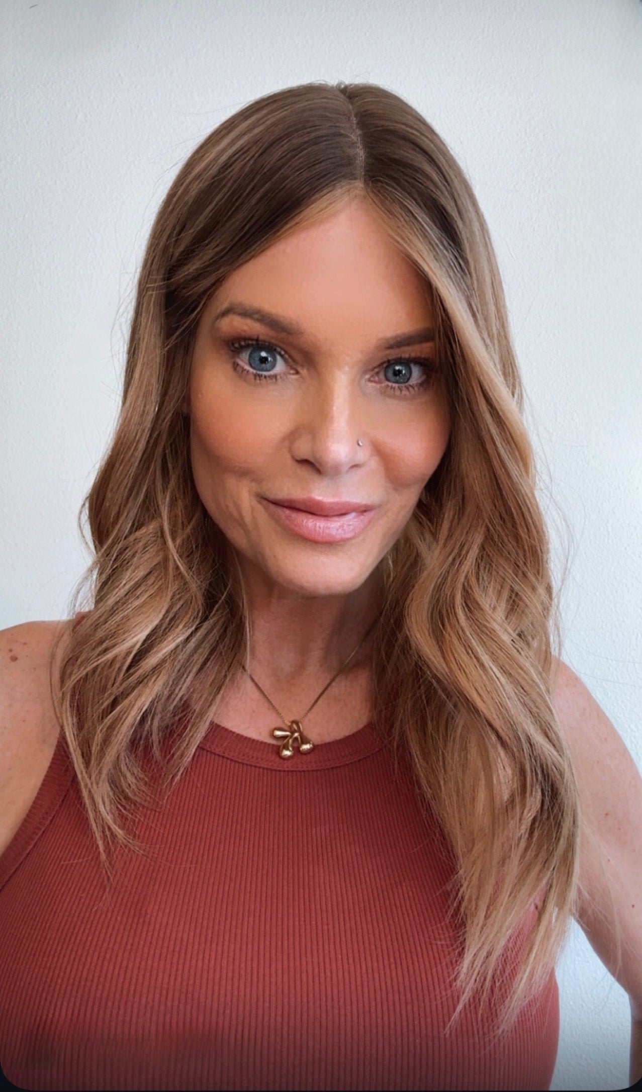 Caramel Macchiato 18” | EURO Human Hair | Closed Lace Topper