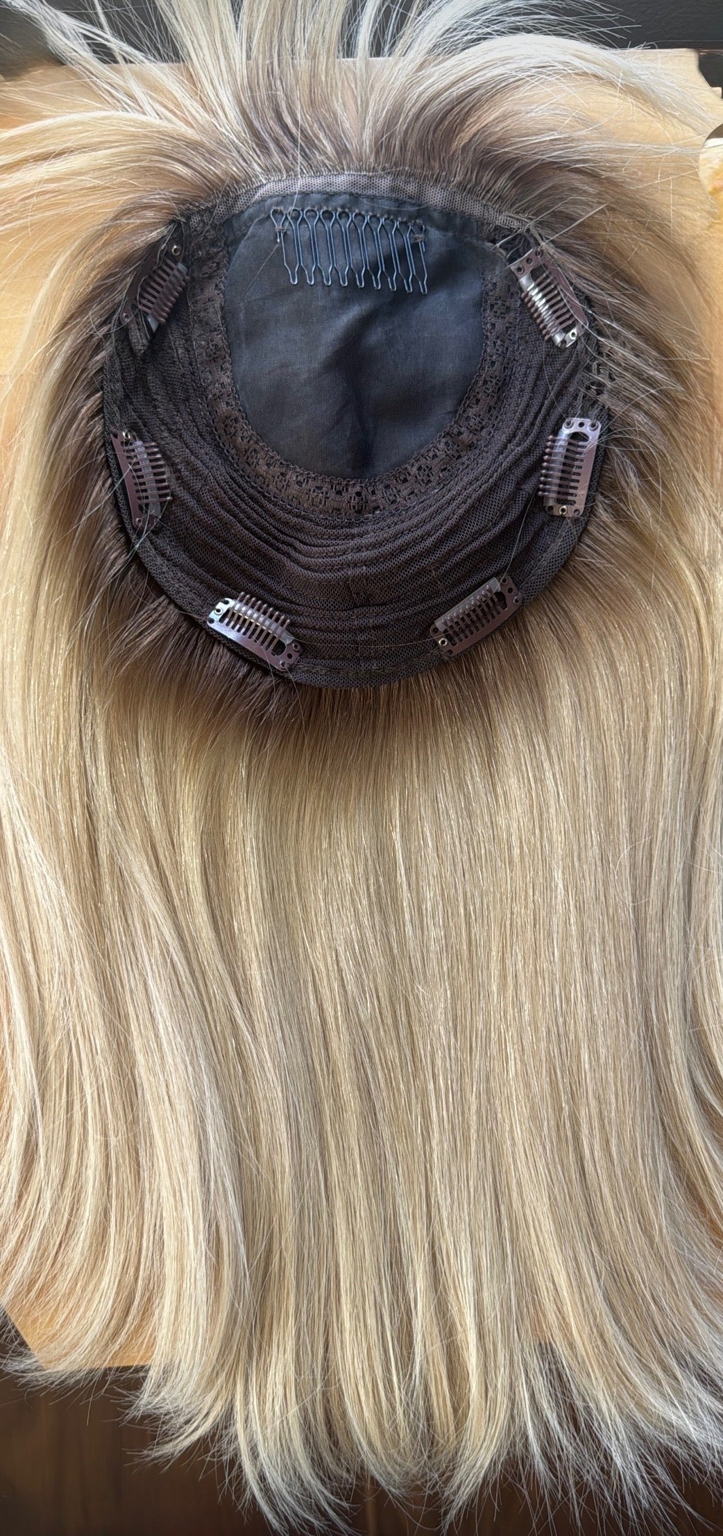 Maple Butter 16” | EURO Human Hair | Silk Top Topper