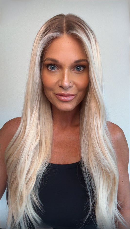 Shelley 24" | EURO | Human Hair | Light Density | PREORDER