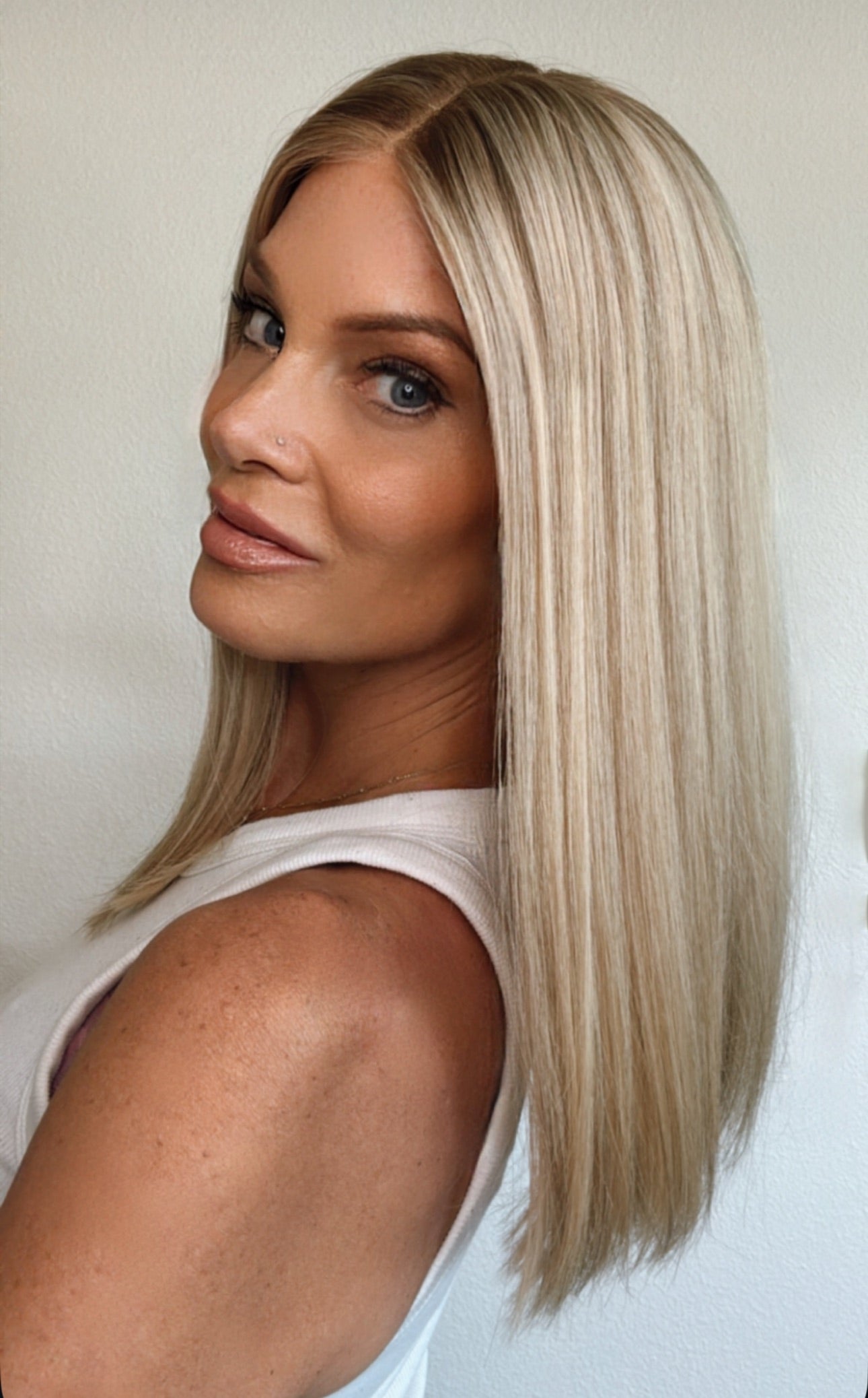 Heather 18" | Human Hair | Light Density | SOLD SEE PREORDER