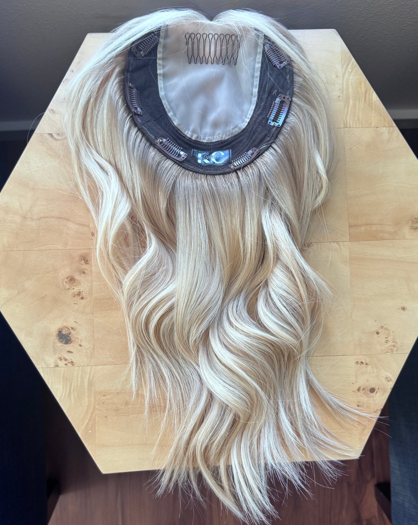 Iced Milkshake 18” | EURO Human Hair | Closed Lace Topper