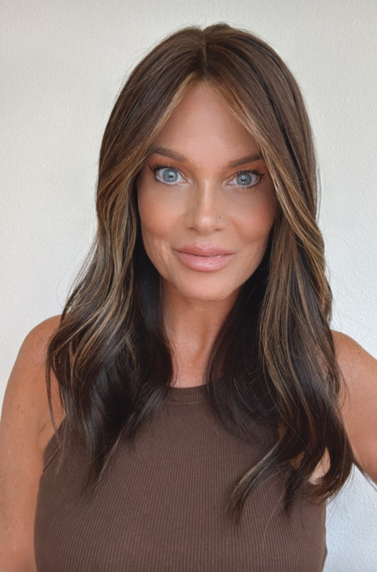 Tate 18" | Human Hair | All-Hand-Tied | Preorder