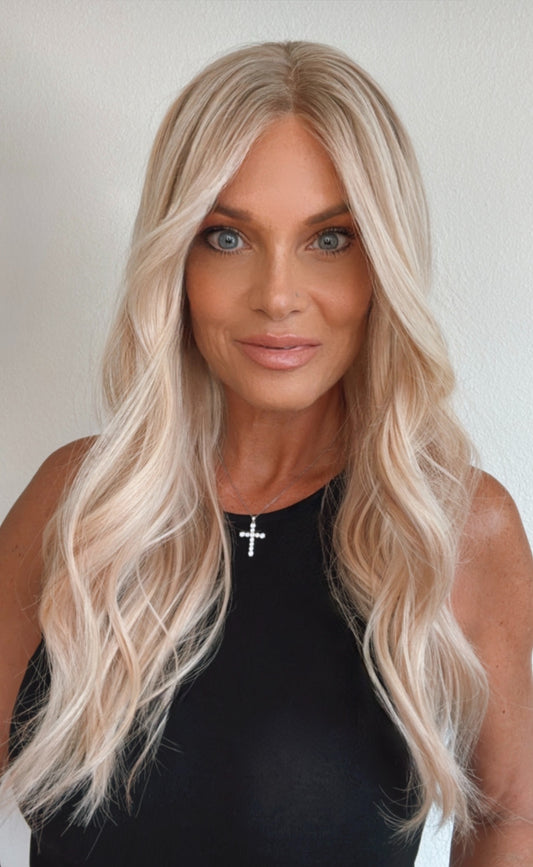 Maya 22" | Human Hair | All-Hand-Tied | Preorder