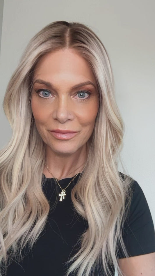 Sammi 21" | Human Hair | Fully-Hand-Tied | XS