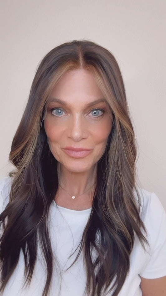 Taryn 22" | EURO | Human Hair |  110% All-Hand-Tied | Preorder