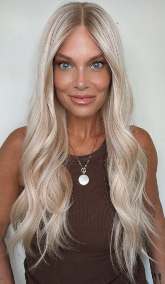 Sasha 24" | Human Hair | All-Hand-Tied | Preorder